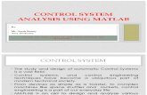 Control System Using Matlab