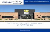 Triple Net Ground Lease Buffalo Wild Wings for Sale | The Boulder Group