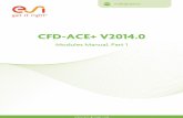 Manual for CFD-ACE software v2014