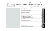 Panasonic FZ-G1 Personal Computer Operating Instructions