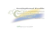 3.6 Sample Institutional Profile