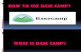 How to use Basecamp
