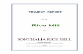Rice Mill Detailed Project Report - 9t Per Hour - For Finance, Subsidy & Project Related Support Contact - 9861458008