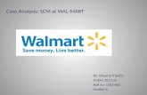 Case Analysis: SCM at WAL-MART