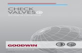 Goodwin Check Valve Technical Catalogue