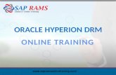 Hyperion DRM Online Training | Oracle Hyperion DRM Online Training | Hyperion DRM Online Course |