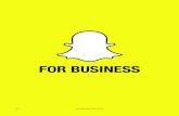 Snapchat business deck