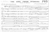 The Girl From Ipanema - Big Band (Full Score)