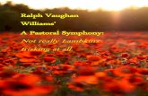 Ralph Vaughan Williams' "A Pastoral Symphony": Not really Lambkins frisking at all