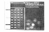 Novus 4510 Mathematician