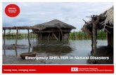 Shelter in Natural Disasters (1)