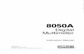 Fluke 8050a Manual