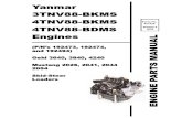 SL3640 SL3840 SL4240 Skid Loader Yanmar 3TNV88 4TNV88 Engine Parts Manual 917329