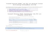 Install Oracle RAC Database 12c R1 on Oracle Linux 6.4