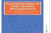 Fundamentals of Total Quality Management: Process Analysis and Improvement