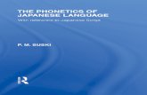 The Phonetics of Japanese Language