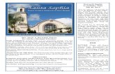 Santa Sophia Bulletin 20 Jul 2014