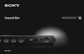 Sony HT-ST7 Soundbar - User Manual