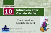 Infinitives After Certain Verbs