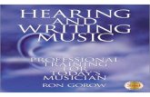 Ron Gorow - Hearing and Writing Music