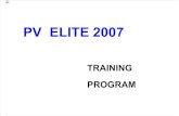 PV Elite Training Presentation 2007
