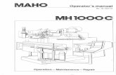 MH1000C Operation-maintenance Repair