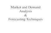 Market and demand analysis