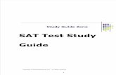 Sat Test Study Guide