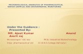 02.Microbiological Ananlysis of Pharmaceuitca Anand Amrit Raj
