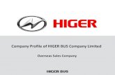 Company Profile of HIGER BUS Company Limited