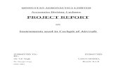 training report on aircraft instrument systems