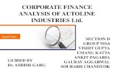 Analysis of Autoline Industries Ltd.