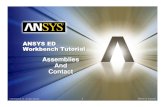 ANSYS 10.0 Workbench Tutorial - Exercise 5, Assemblies and Contact