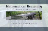 Mathematical Reasoning- Writing and Proof