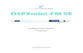 DSPXmini-FM SE v2.20 Manual