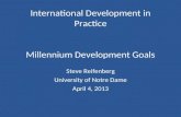 Millennium  Development Goals