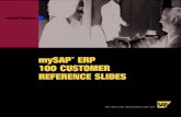 MySAP ERP 100 Customer Reference Slides Book