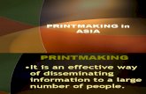 Printmaking in Asia