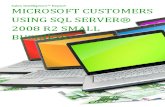 Microsoft Customers using SQL Server® 2008 R2 Small Business - Sales Intelligence™ Report