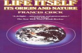 Francis Crick Life Itself- Its Origin and Nature 1982