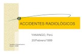 11-Accidentes Radiológicos - Yanango, Perú