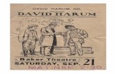 Dover NJ - David Harum at the Baker Theater