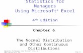 Chap06_Normal Distributions & Continous