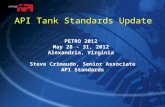 Ppt-API Tank Standards