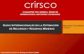 2 - Guias Internacionales Est R y R - E. Tulcanaza - CRIRSCO