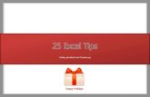 25 Excel Tips Holiday Gift Chandoo.org