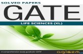 GATE Solved Question Papers for Life Science [XL] by AglaSem.Com
