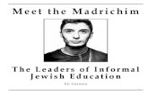 Meet the Madrichim Print Book   Limited Edition