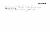 T61p 15.4 in. Widescreen Maintenance Manual (42x3546_03)