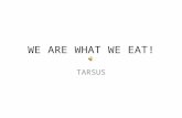 We are what we eat!!
